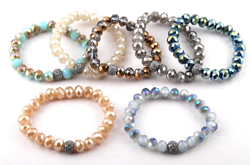 Бесплатная доставка браслеты из стекла разных цветов 10 мм шт. в партии|bracelet 10mm|glass