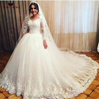 custom made ball gown sweetheart fluffy lace elegant formal 100 real photo wedding dresses 2021 new fashion wedding gown yb104