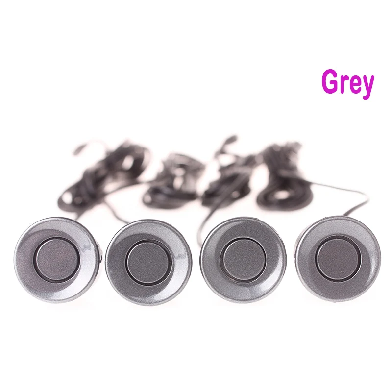 Бесплатная доставка 4 шт. датчик парковки черный синий серый красный серебристый