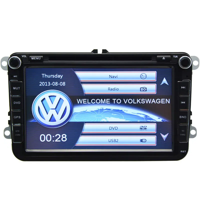 Специальный автомобильный DVD плеер 8 дюймов 2 DIN с системой GPS навигации для