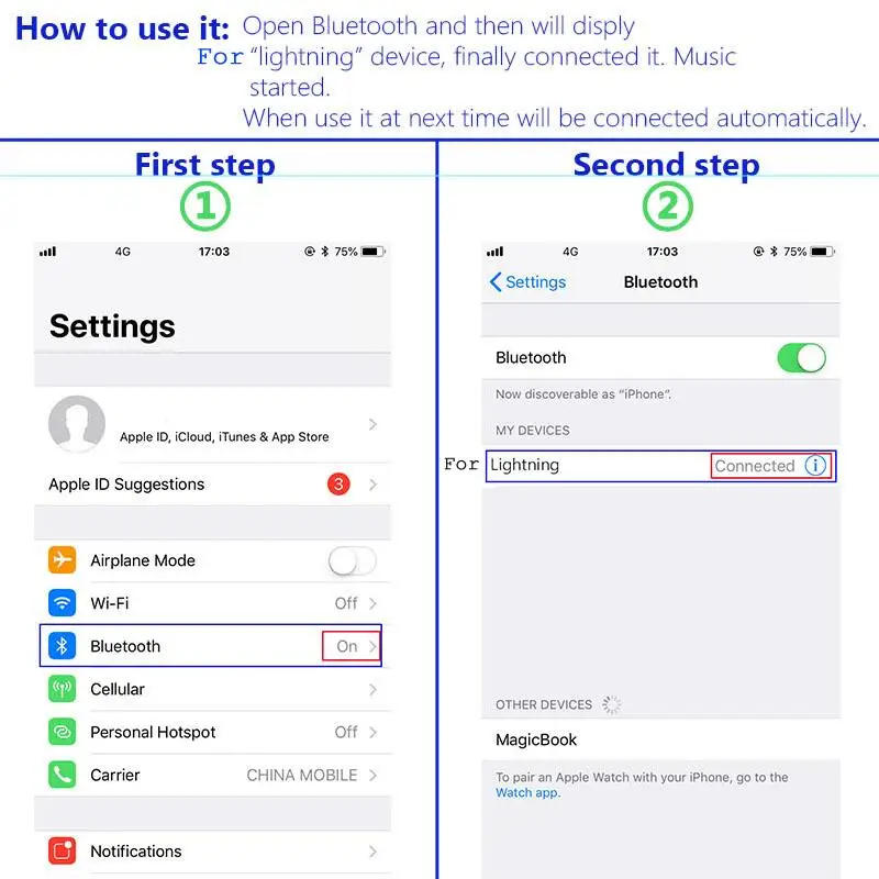 Для iPhone 11 Pro Max 7 8 X XR аудио кабель адаптер Bluetooth для Lightning 3,5 мм разъем для наушников конвертер Aux Наушники IOS 13