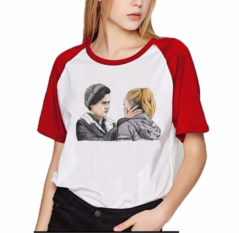 Riverdale T Shirt Women Funny Tops SouthSide Serpents Jughead TShirt Clothing South Side T-shirt Female Harajuku | Женская одежда