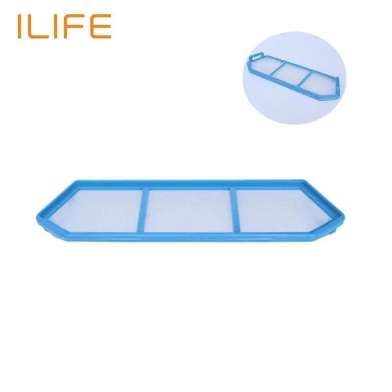 ILIFE A40 аксессуары chuwi ilife A4s A40 Запчасти для робота-пылесоса комплекты Замена пыли HEPA фильтр основная щетка боковые щетки - Цвет: ilife-a40a4sfilter1