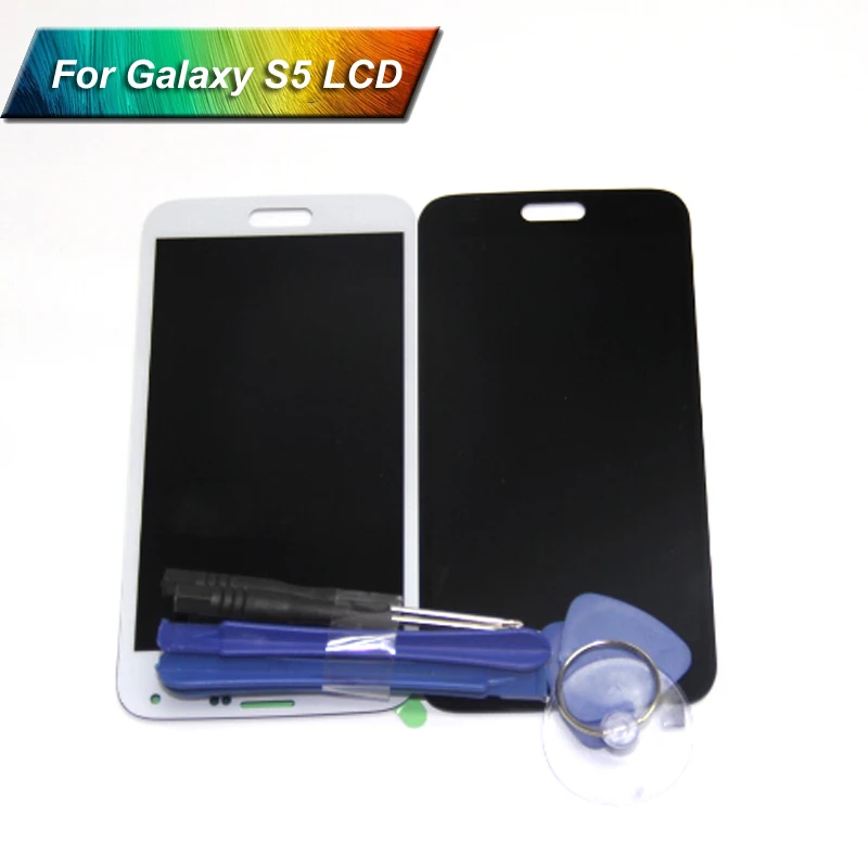 Совместимый с Samsung S5 G900 G900F дисплей экран для Galaxy SM-G900 ЖК-дисплей сенсорный