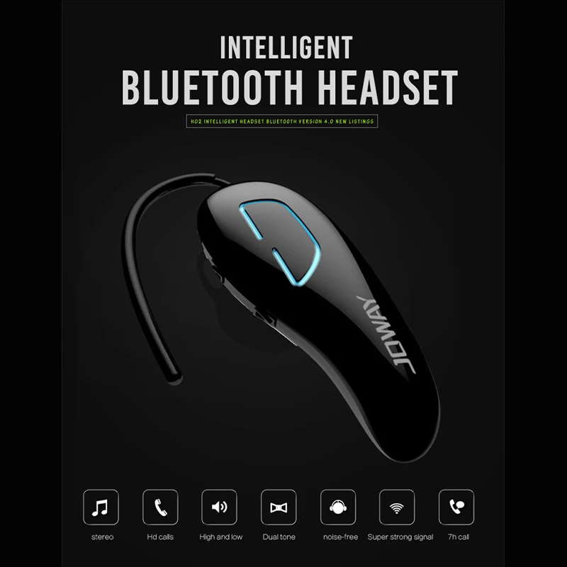 Joway H02 Интеллектуальные Bluetooth наушники портативная мини-гарнитура с микрофоном Поддержка громкой связи беспроводные kulakliklar для Xiaomi