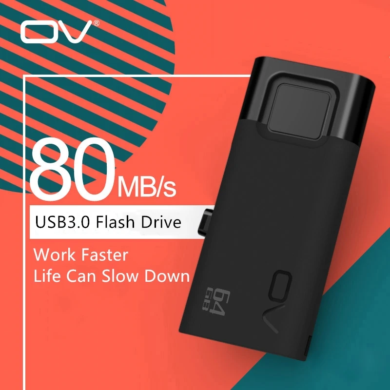 Высокоскоростной флеш-накопитель OV 16 ГБ 32 64 USB3.0 U-диск скорость чтения 80 МБ/с./с