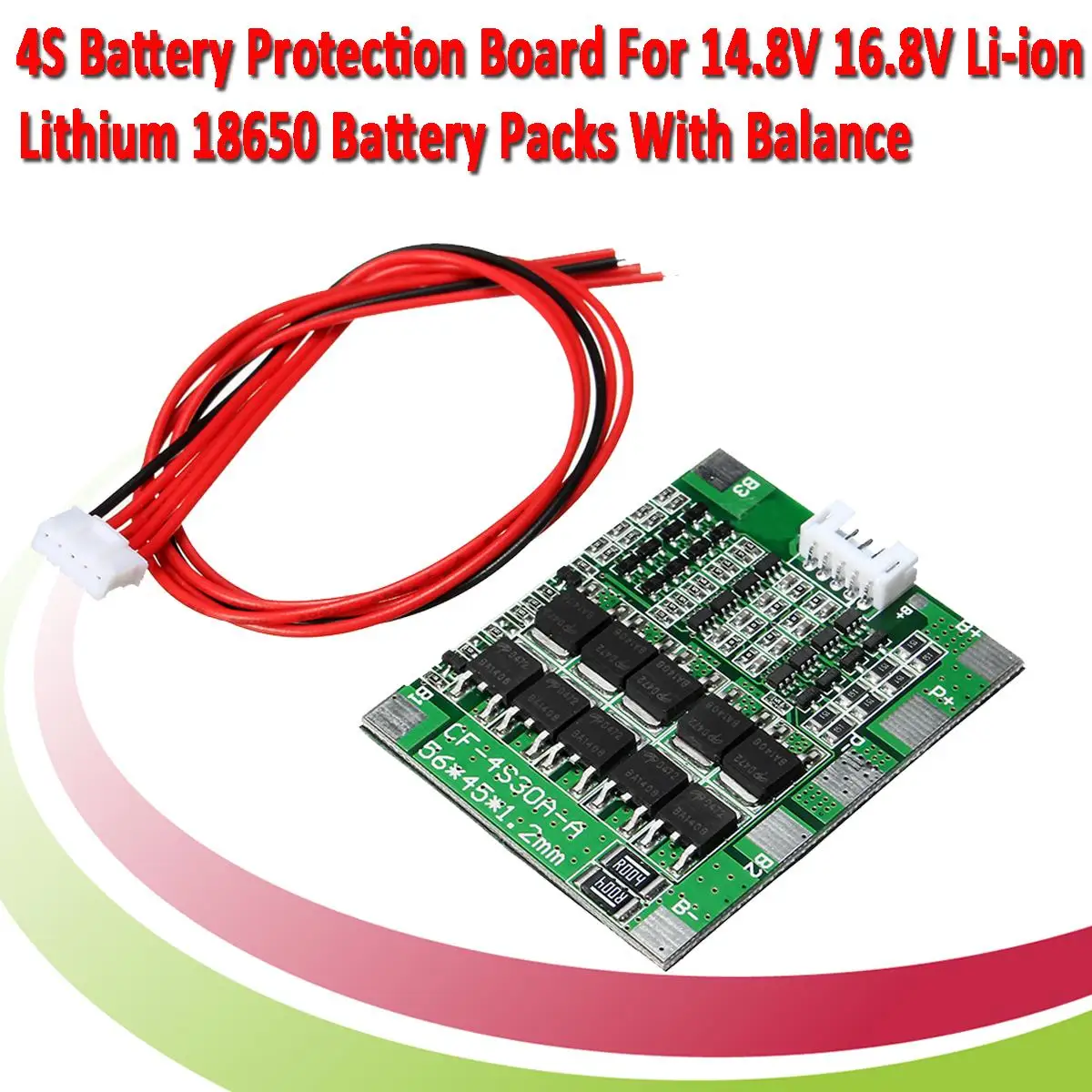 1 шт. Новая деталь 30 А 14 8 в литий ионная батарея 18650|integrated circuit|protection board4s 30a |