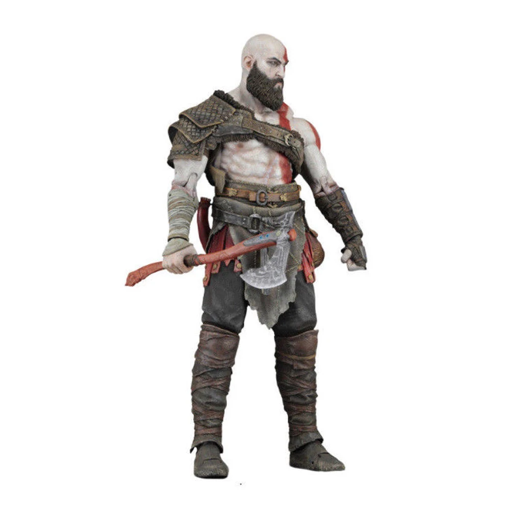 Neca God of War 4 Kratos ПВХ игрушки фигурка Коллекционная модель игрушечная Статуэтка
