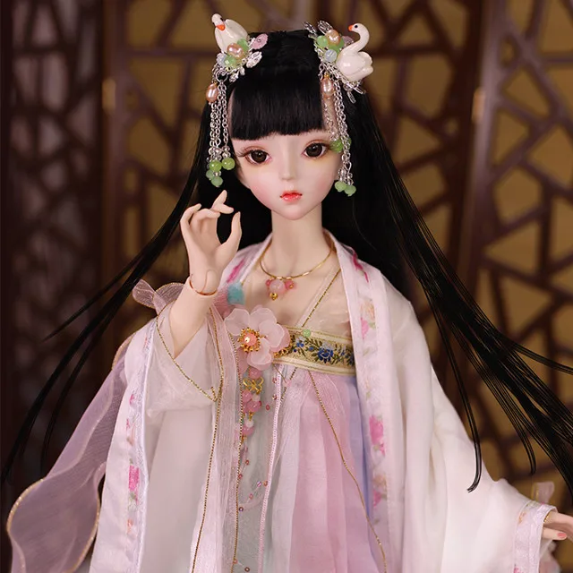 Yuki DBS 1/3 BJD куклы игрушки 62 см DF Мода принцесса куклы шарнирное тело Великолепная одежда и обувь AI YoSD MSD SD набор игрушка подарок DC лати - Цвет: Yuki