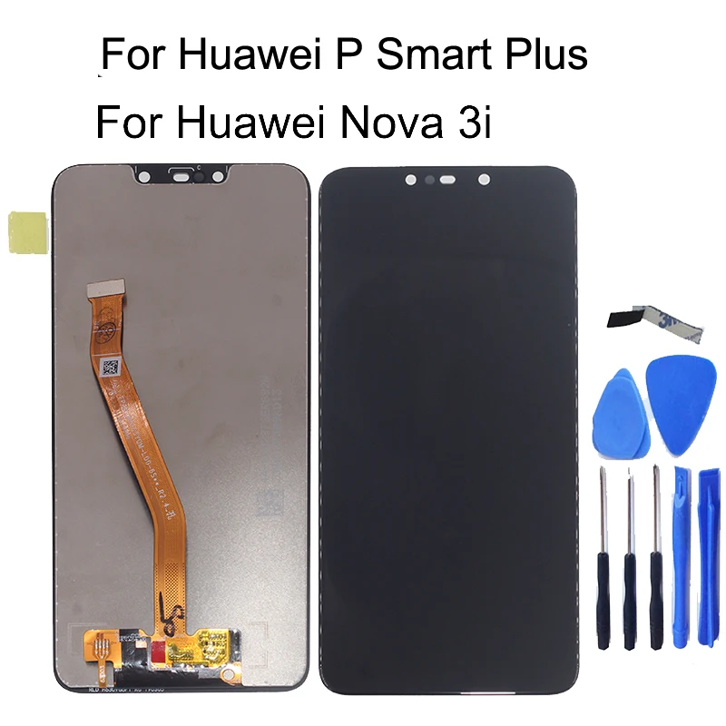 

6.3" For Huawei P Smart Plus Full LCD display Touch Screen Digitizer Replacement Repair Kit For Huawei Nova 3i INE-LX1 INE-L21