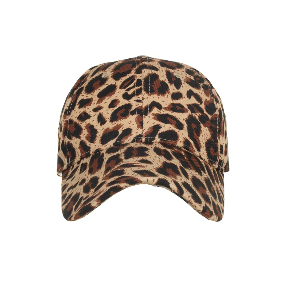Новое поступление 2019 Весенняя модная бейсболка для отдыха в стиле леопардовой
