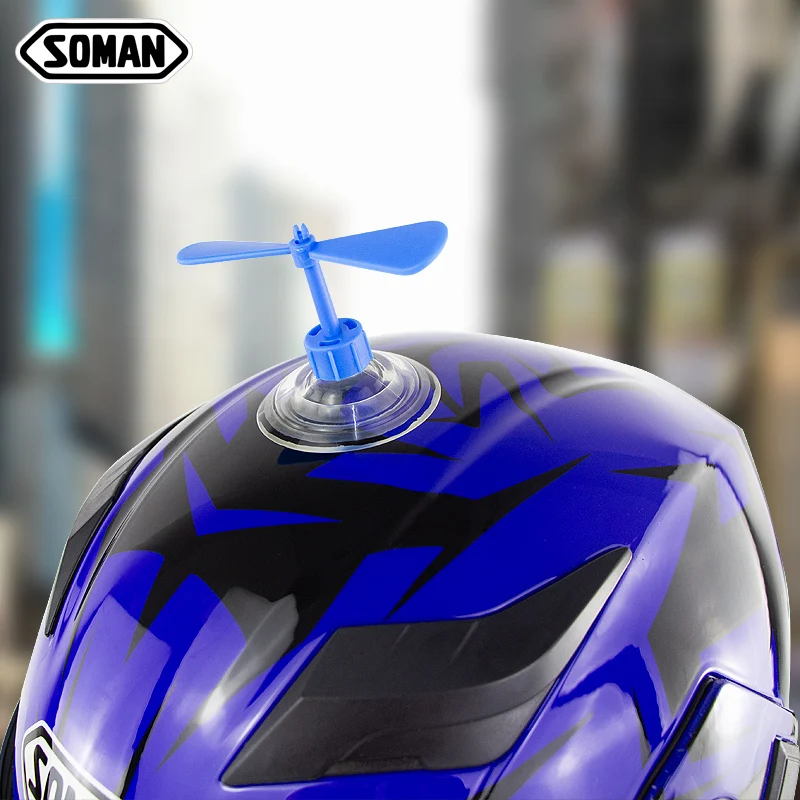 Soman Полнолицевой шлем с декором мотоциклетного шлема Bamboo Raft Street rbike Casco Capacete de Moto DOT
