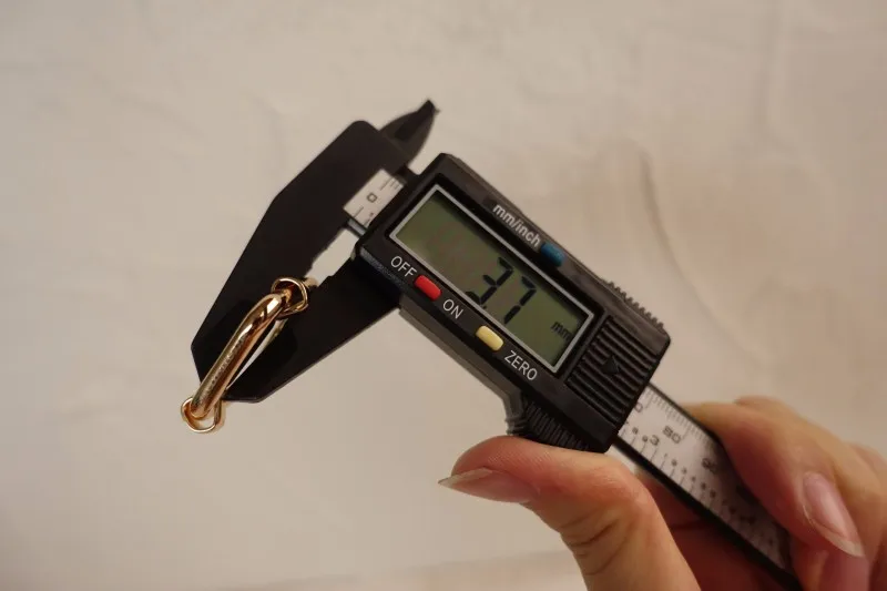 DIY 2,0 см ошейник золотистый металл регулируемая застежка чемодан оборудования пряжки ремни регулировки пряжки лямки LXK-003