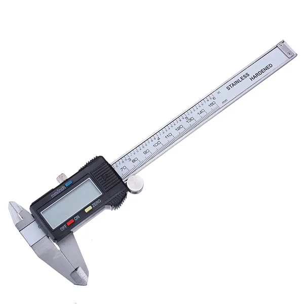 Professional 6 Inch 150mm Electronic Mini Digital Caliper Micrometer Guage Ruler with Battery + A Box New | Инструменты