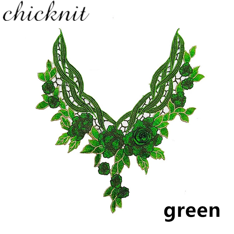 CHICKNIT несколько цветов красивая Роза venise кружевной воротник аксессуары для