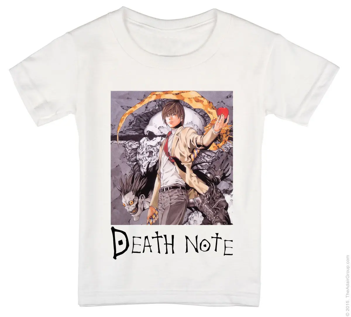 Футболка мужская летняя из 100% хлопка с принтом тетрадь смерти|Мужские футболки| |