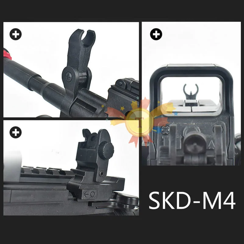 SKD M4SS нейлоновый гель мяч бластеры Shooter Электрический воды игрушки Пистолеты для