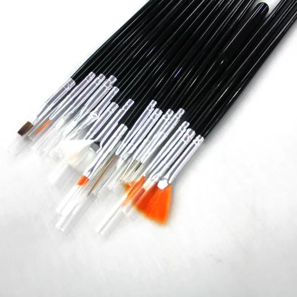 2019 NEW HOT Fashion Women Girls 15Pcs Nail Art Designer Pen Tools Free ship N05 |