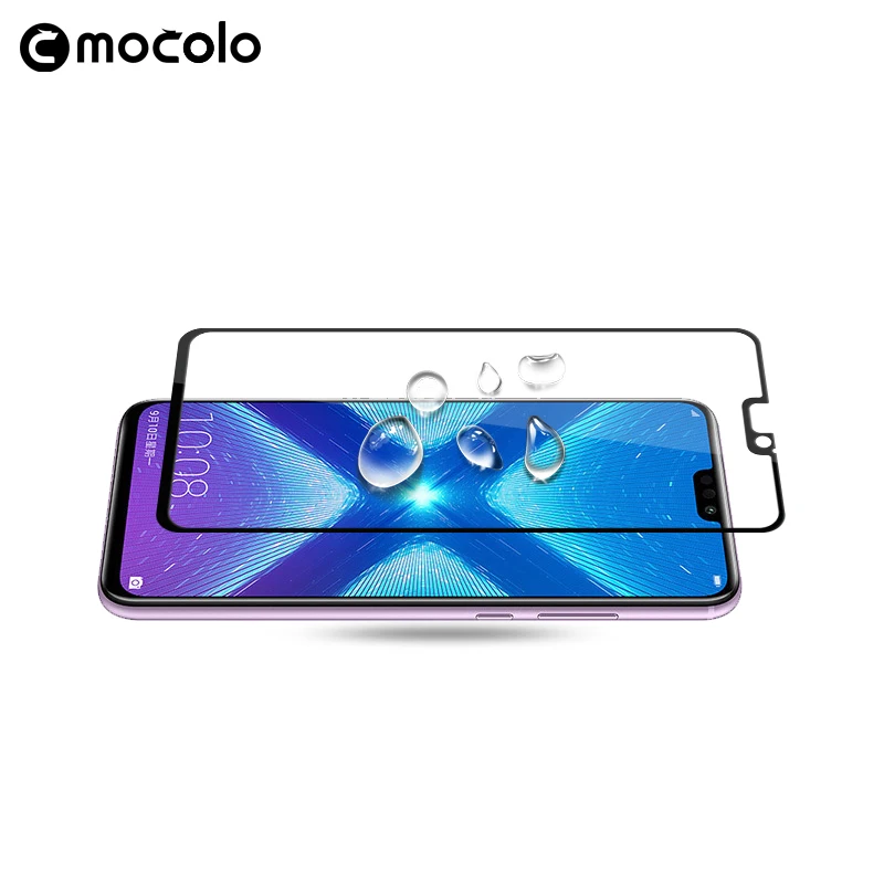 Для huawei Honor 8X Экран протектор Mocolo с уровнем твердости 9H Honor 8C Стекло пленка для Honor 8X MAX протектор из закаленного стекла Стекло Экран протектор