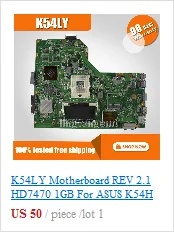 X550WA laotop материнская плата с 2G Оперативная память/E1-6010 4 coers для ASUS X550E X550WE X550EP F552E X552E X552EP X552W X550WA mainbaord