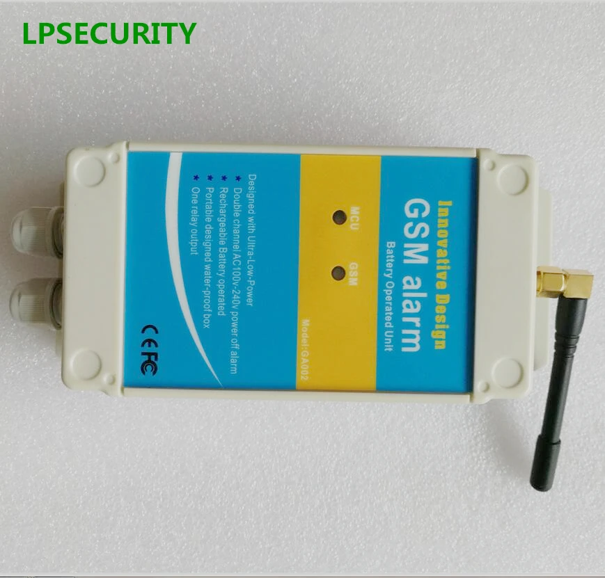 LPSECURITY GSM sms пульт дистанционного управления модуль будильником для отключения
