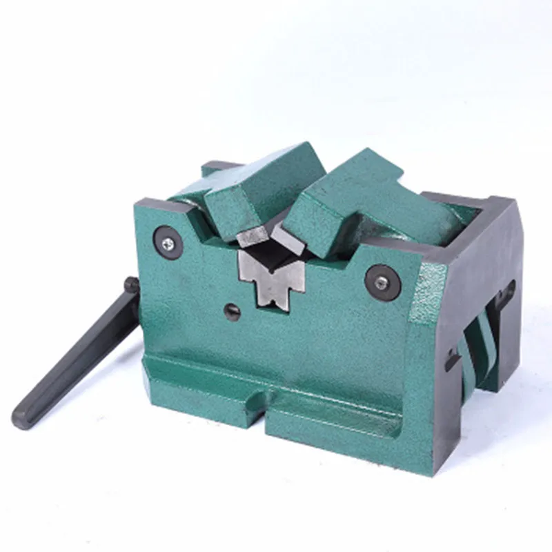 

Special fixture for bench milling machine for sawing machine vertical and horizontal dual purpose round steel V type V jaw vice