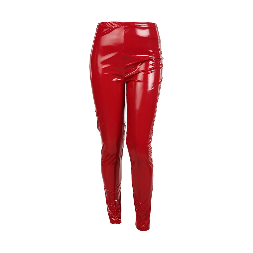 Хаучжоу брюки женские Дамские Pantalon Taille Haute Femme кожаные брюки сексуальные тонкие обтягивающие ПУ хип пуш-ап одноцветные узкие брюки высокие