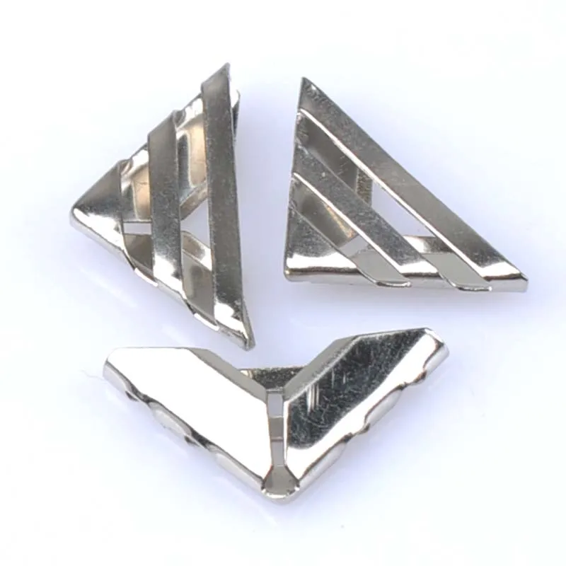 40 шт. Серебристые Металлические Альбомы для книг угловые протекторы коробки