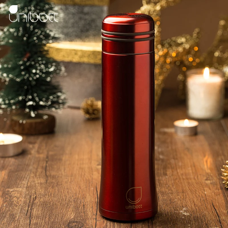 Unibott Double Wall Stainless Steel Vacuum Flasks 500ml Thermos Cup Coffee Tea Milk Travel Mug Thermo Bottle Gifts cup | Дом и сад