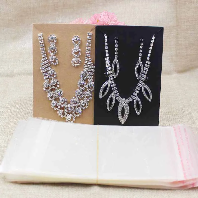 2017 большой набор украшений из крафтовой/черной бумаги карточка с большим