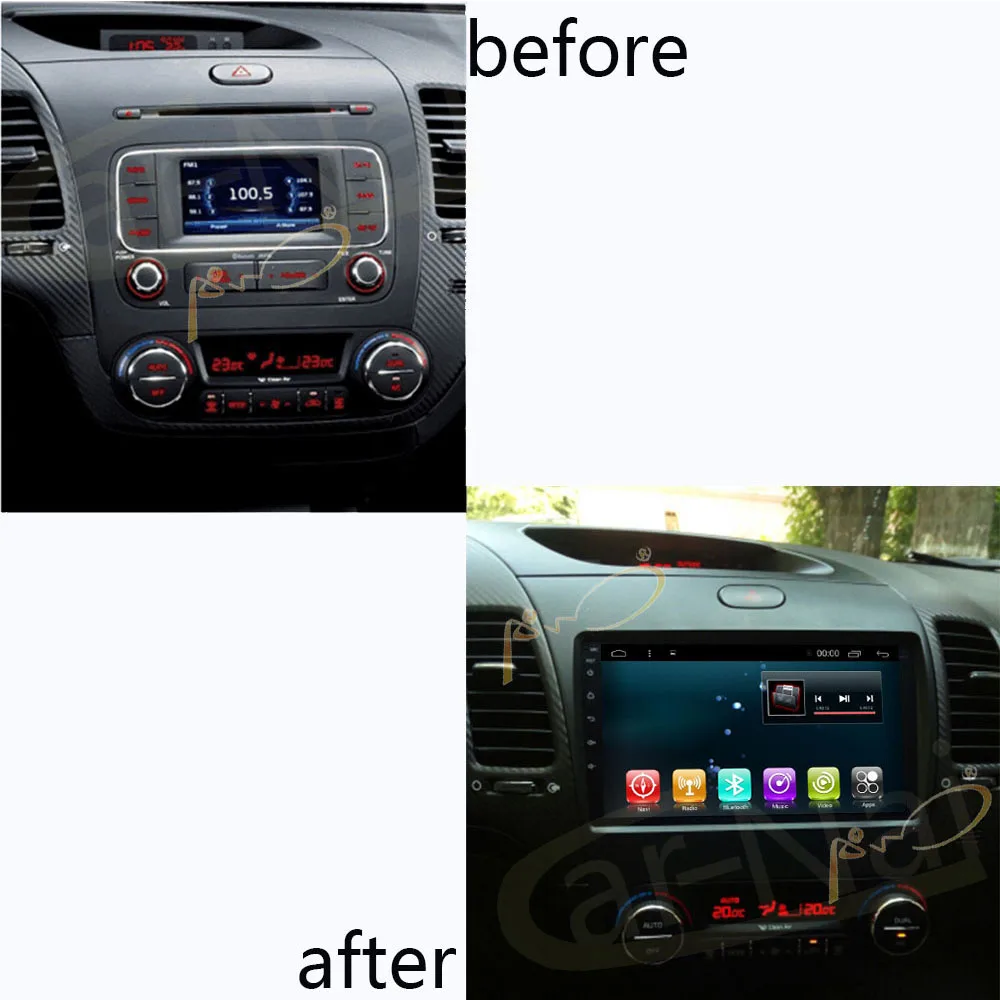 Автомобильный Navi GPS головное устройство Android 7 1/8 0 для Kia Cerato K3 Forte 2013 2014 2015 2016 радио