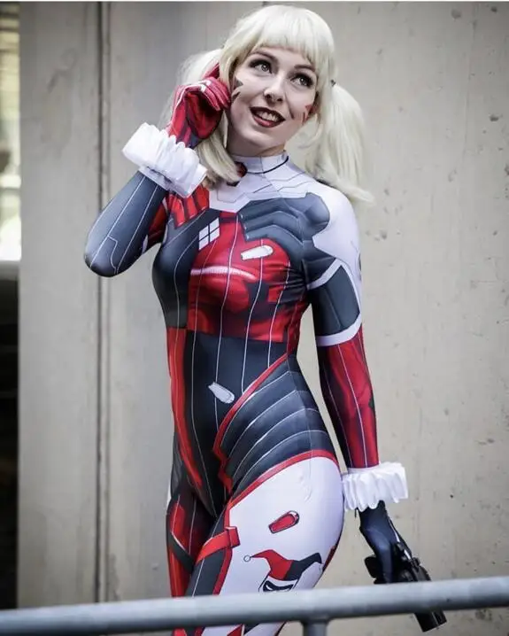 

Custom Made D.VA 3D Print Spandex Cosplay Girl Costume Zentai Catsuit Halloween Costumes for Woman Freeshipping