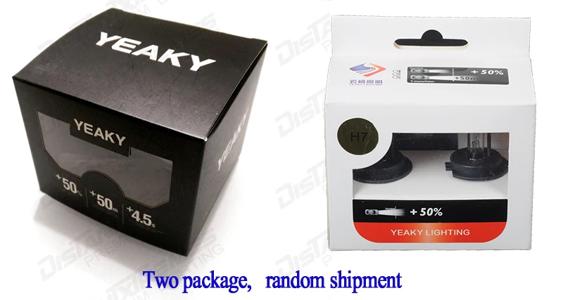Yeaky 35 Вт 3800Lm 4500K 5500K 6500K белый H1 H7 H11 H9 9005 9006 D1S D2S D3S D4S D2R D4R Авто головной светильник HID ксеноновая светильник