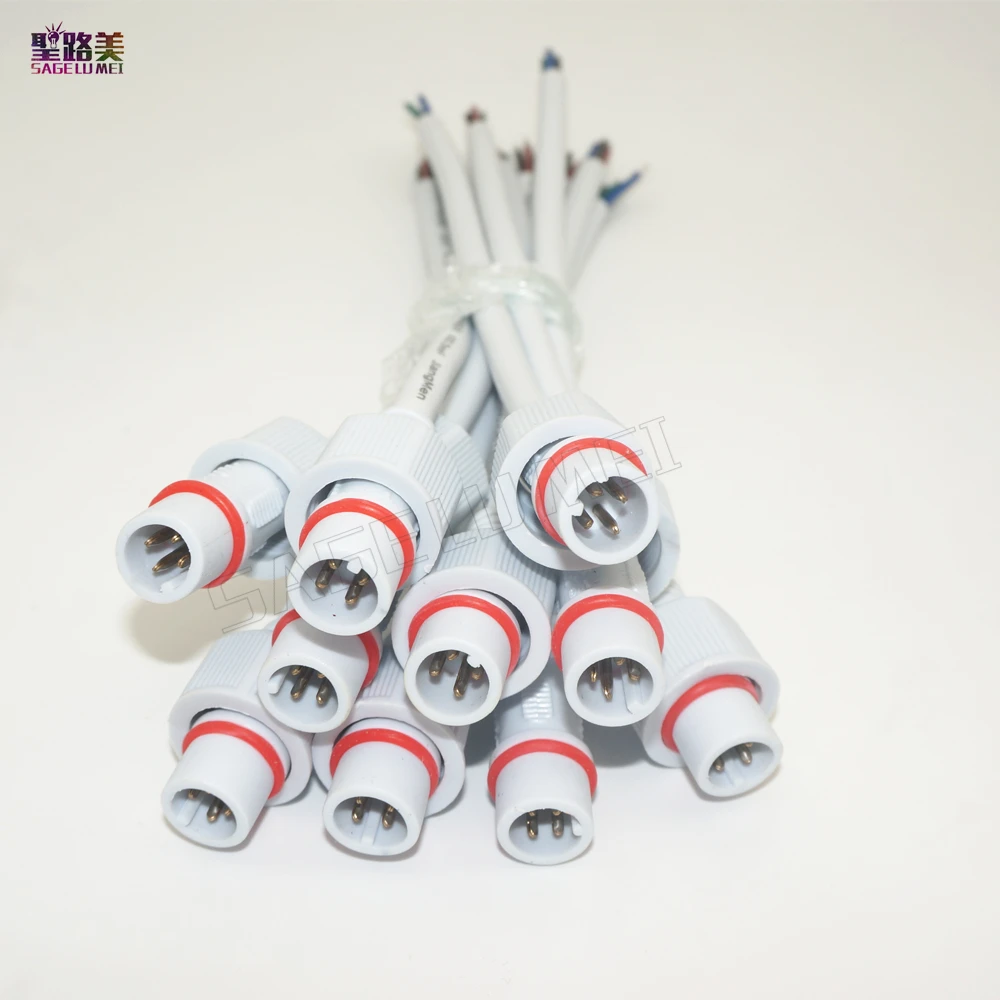 Водонепроницаемый кабель типа Папа мама для светодиодных модулей 5050 RGB 5 пар 4