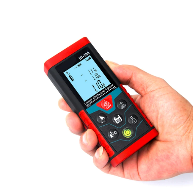 

Лазерный дальномер, автоматический электронный уровень 40 м 60 м 80 м 100 м 120 м, строительное устройство для измерения, линейка, инструмент для т...