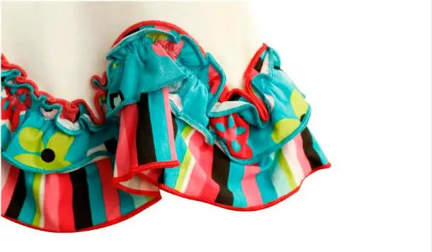 Новинка 2017 модный брендовый наряд для девочек из бутика хлопковые комплекты