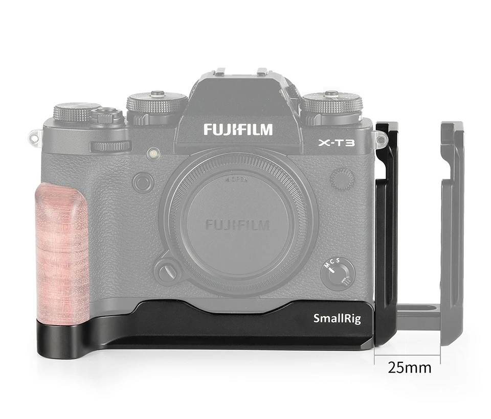 SmallRig быстросъемная l-пластина для камеры Fuji X-T3 l-кронштейн для камеры Fujifilm X-T3 и X-T2 2253