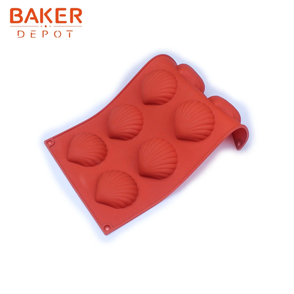 BAKER DEPOT madeline форма для торта силиконовая печенья хлеба кондитерских изделий