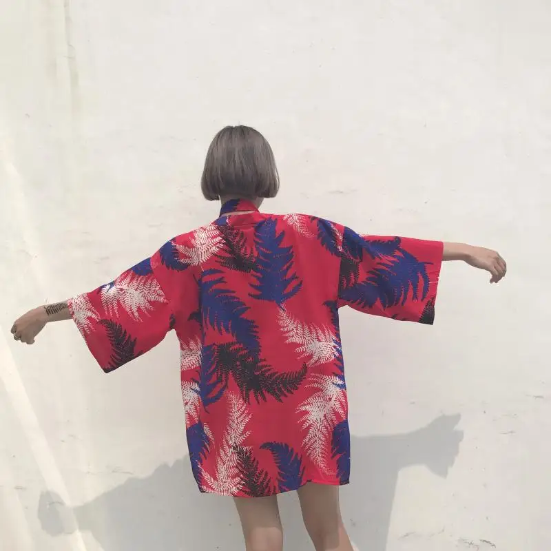 Style 20 Традиционное японское кимоно yukata женское японское короткое платье свободная одежда kimomo японский кардиган кимоно Японские Женские haori - Color: Style 20