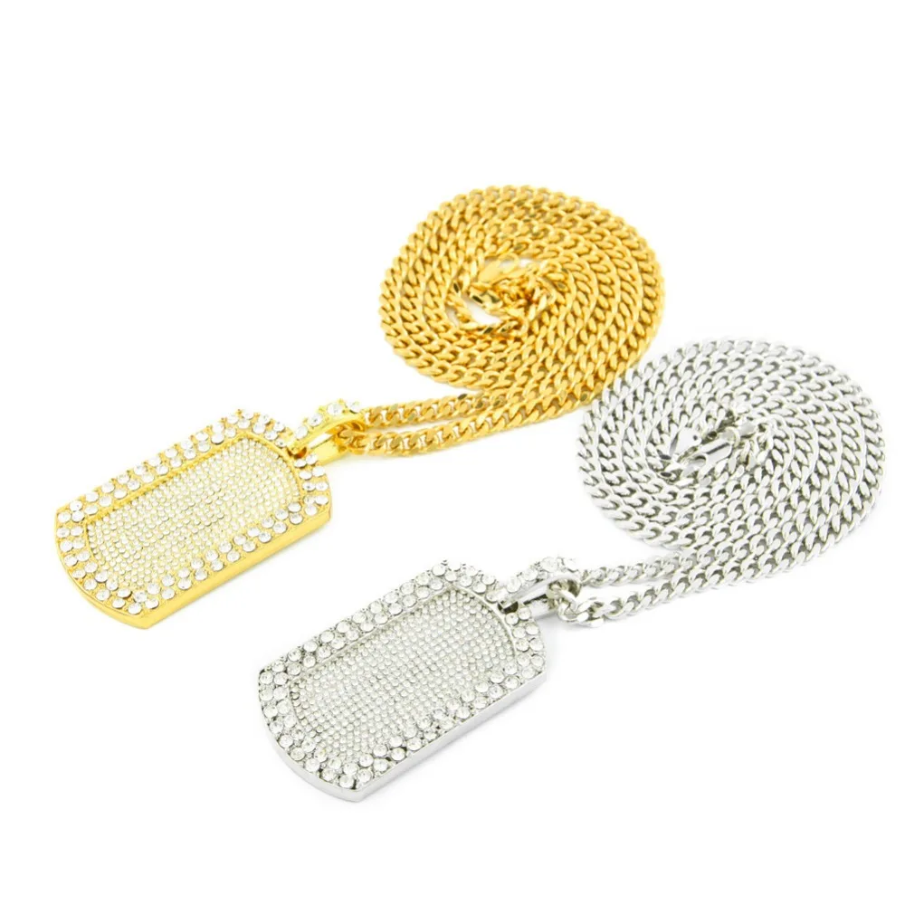 В стиле хип хоп Полный Стразы ограненные Bling лед из ювелирных изделий