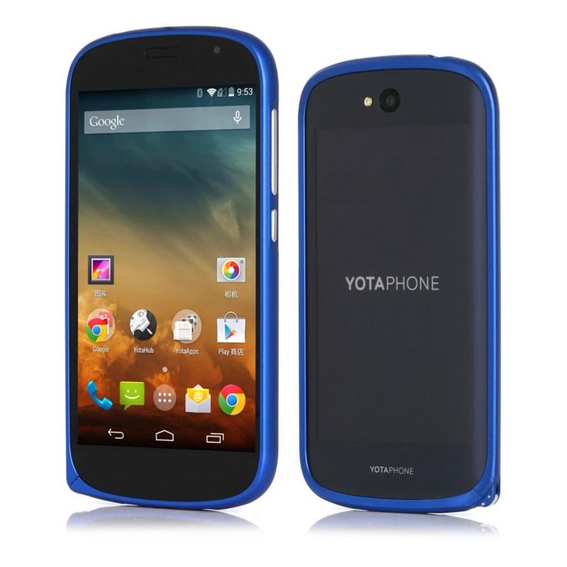 Yotaphone2 бампер чехол Ультратонкий металлический каркас для Yotaphone 2 Yota Phone 2nd Gen