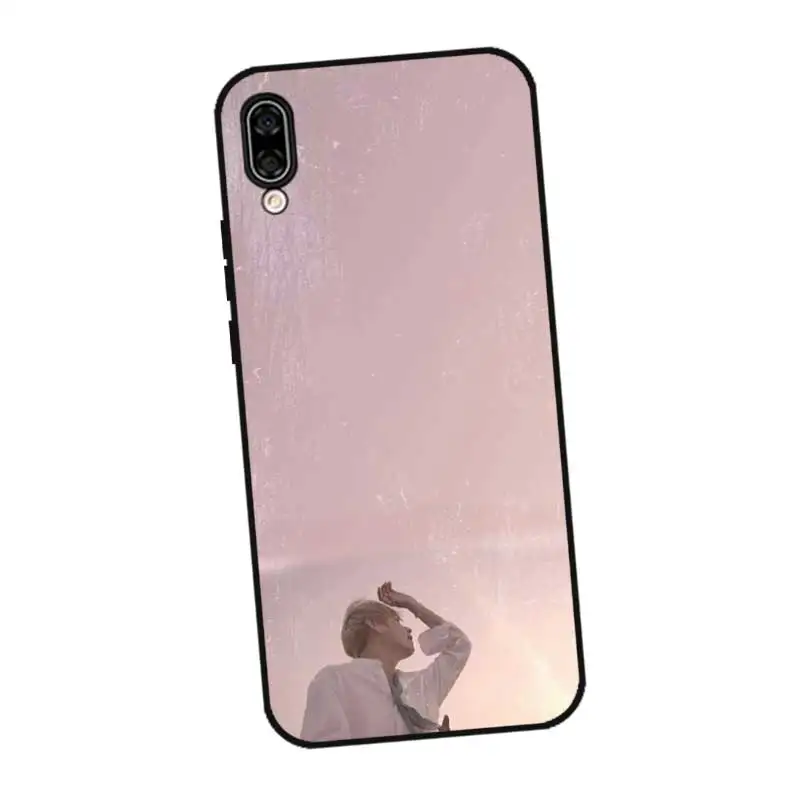 Черный силиконовый чехол с рисунком Taehyung N358 для huawei Honor 6A 6C 6X 7C 7X8 Lite Pro |