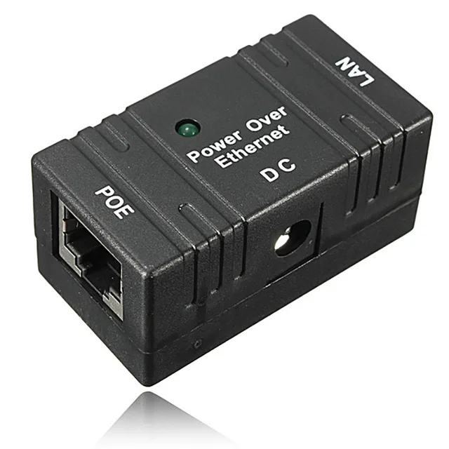 10/100 Mbp Пассивный POE DC мощность по Ethernet RJ-45 инжектор разветвитель настенный