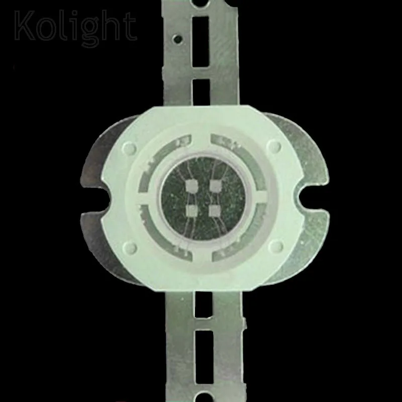 Красный светодиод высокой мощности 5 Вт 630nm 660nm синий 440nm 470nm Didoe от 4 чипов