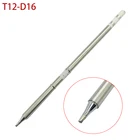 T12-D16 электронные инструменты Soldeing железные наконечники для T12 FX951 паяльник ручка паяльная станция сварочные инструменты 220 в 70 Вт