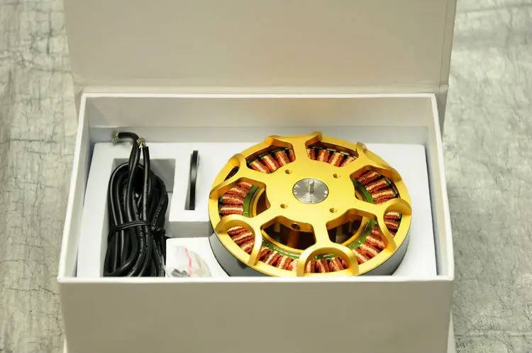 HLY W9235 KV100 бесщеточный двигатель с Большим дисковым Мотором для тяжелых