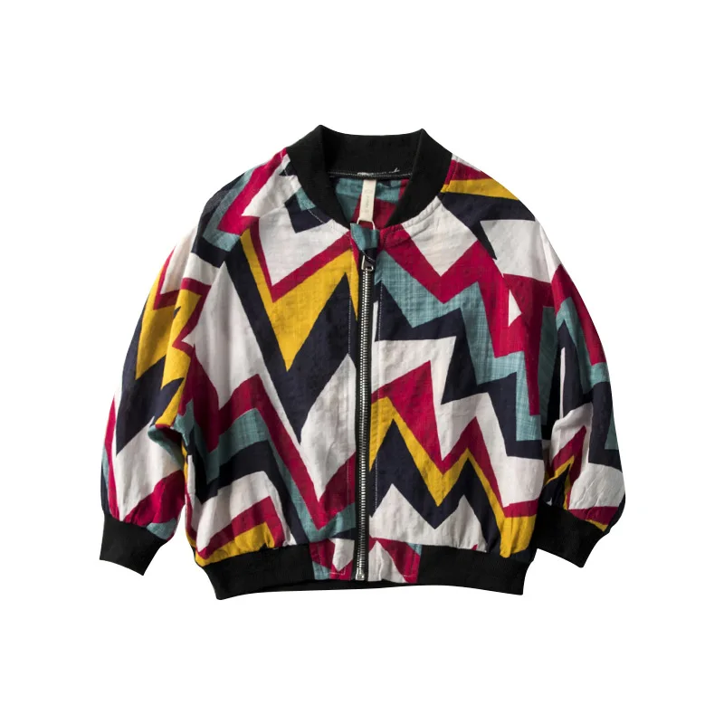 Детская куртка для маленьких мальчиков Осенняя тонкая ветровка Верхняя одежда