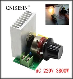 220V Импорт 2000 Вт высокой мощности Мощность контрольный тиристорный диммер электронный Напряжение регулятор для Контроль температуры