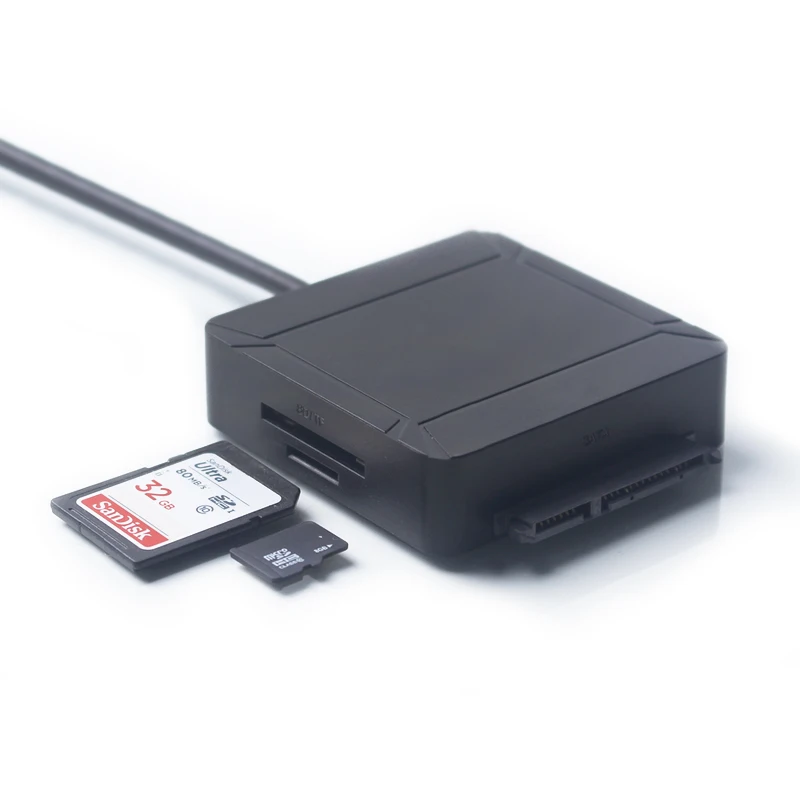 USB разветвитель 3 0 2 порта внешний 5 к SATA III кабель для жесткого диска 22 контактный с