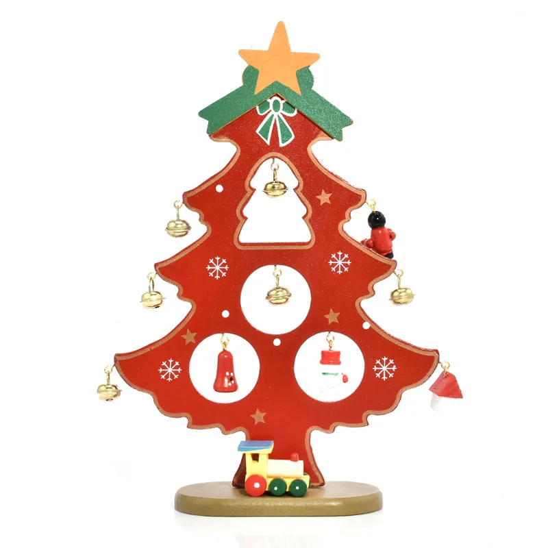 Новинка 2018 Высота 21 см 3 цвета украшение для стола сделай сам Деревянная